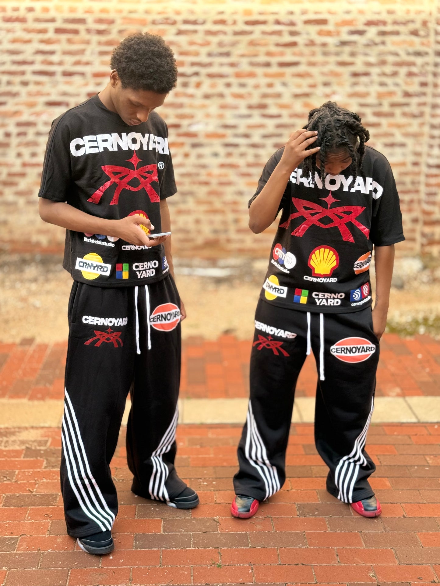CERNOYARD Logo Stamp Crop Tee