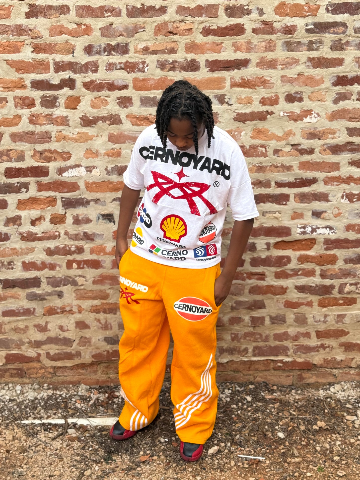 CERNOYARD Logo Stamp Crop Tee