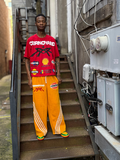 CERNOYARD Baggy Flare Sweatpants