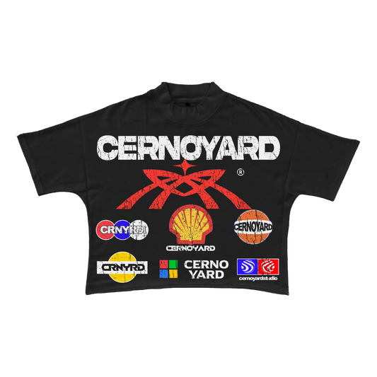 CERNOYARD Logo Stamp Crop Tee