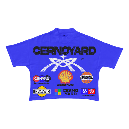 CERNOYARD Logo Stamp Crop Tee