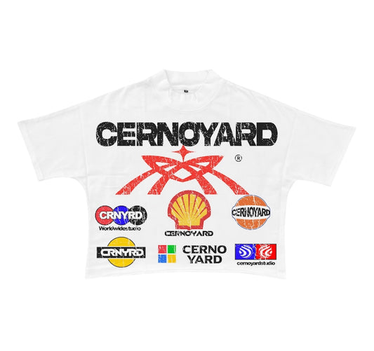 CERNOYARD Logo Stamp Crop Tee